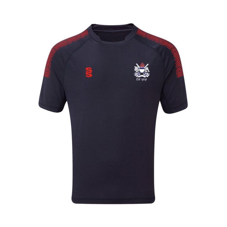 Burnt Ash Hockey Club - Navy Dual Training Shirt - Women's Fit