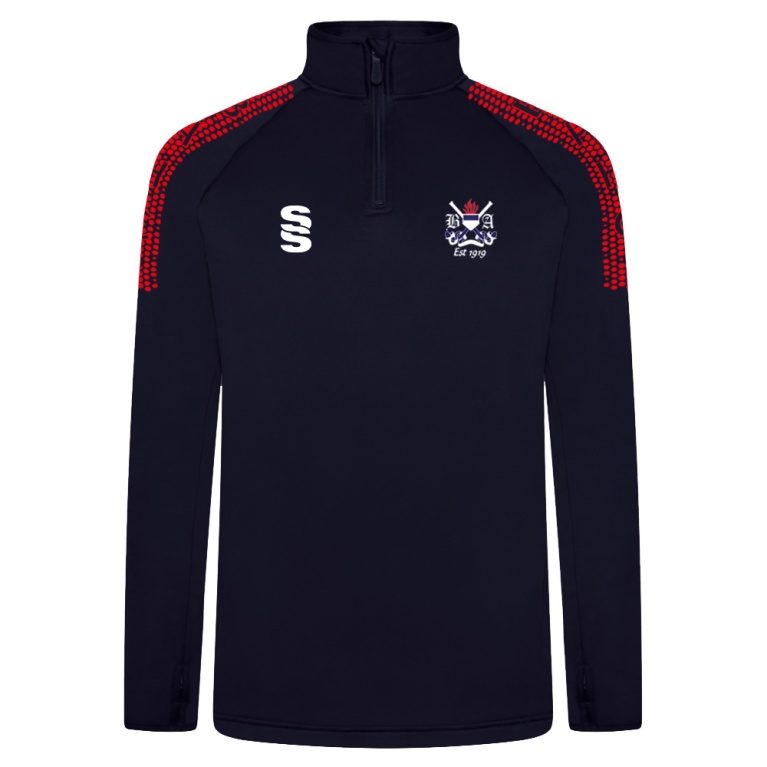 Burnt Ash Hockey Club - Active Performance Top - Navy - Unisex Fit