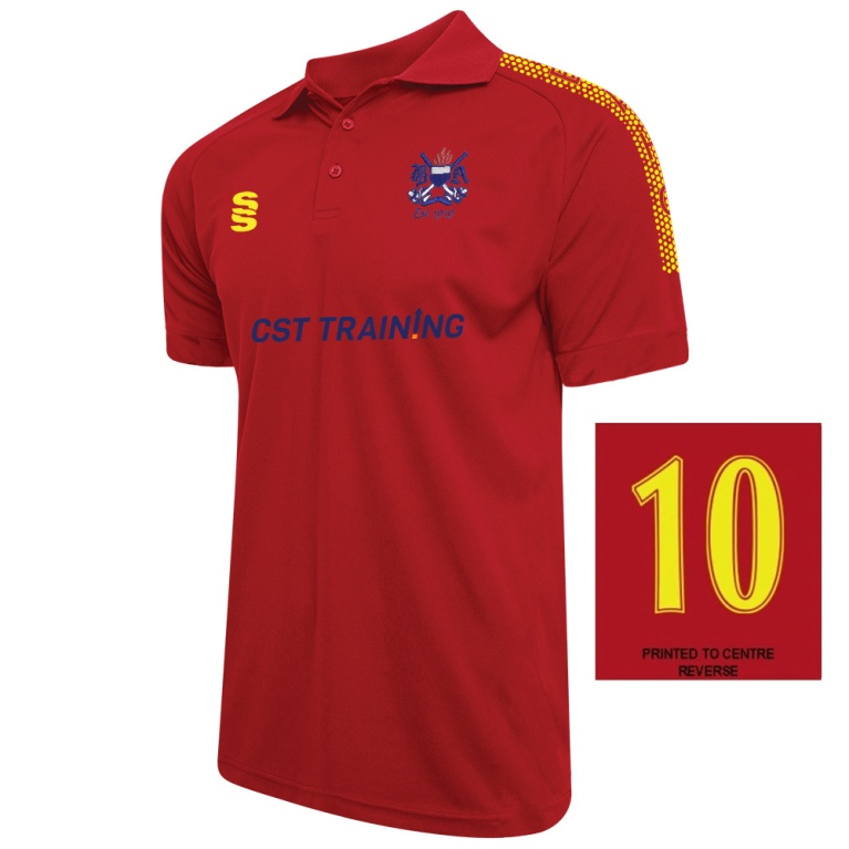 Burnt Ash Hockey Club - Red Dual Home Match Shirt - Men's Fit