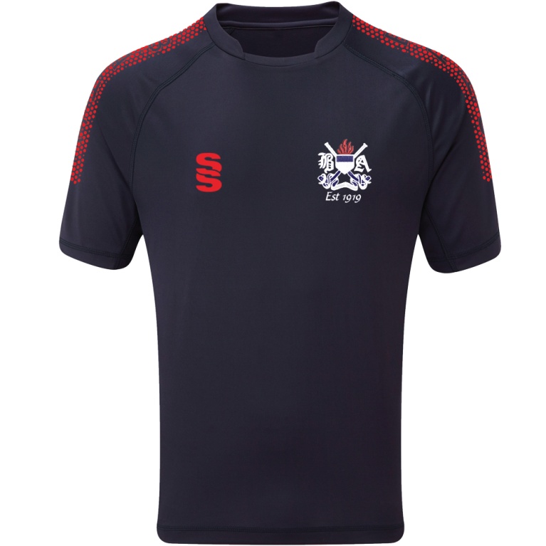 Burnt Ash Hockey Club - Dual Training Shirt - Navy - Men's Fit