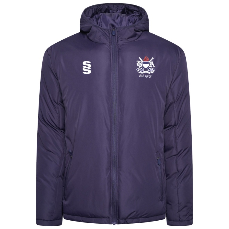 Burnt Ash Hockey Club - Active Padded Jacket - Navy - Unisex Fit