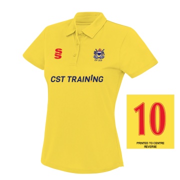 Burnt Ash Hockey Club - Yellow Away Match Shirt - Women's Fit